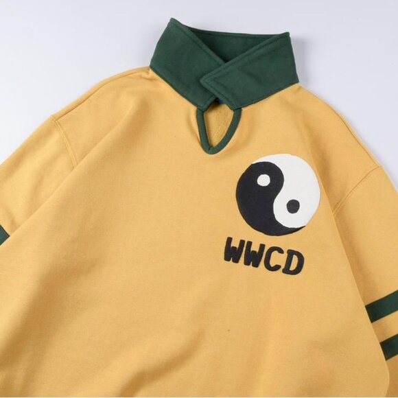 CPFM.XYZ Bagua Logo Printed Sweatshirt Yellow - Picture 4 of 9